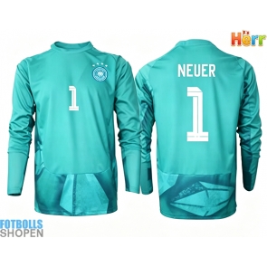 Billiga Tyskland Manuel Neuer #1 Målvakt Hemmatröja VM 2026 Långärmad